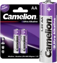 Изображение товара AA Батарейка CAMELION Ultra Alkaline LR6-BP2UT,  2 шт.