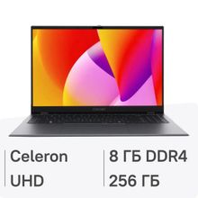 Изображение товара Ноутбук CHUWI HeroBook Plus 15.6 IPS Windows 11 8ГБ 256ГБ SSD серый