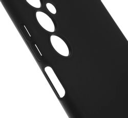 Чехол (клип-кейс) BORASCO Silicone Case, для Samsung Galaxy A16, черный