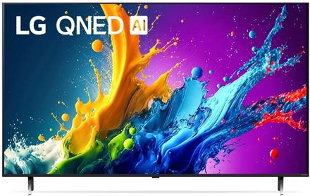 50" Телевизор LG 50QNED80T6A.ARUG QNED, 4K Ultra HD, СМАРТ ТВ, WebOS, черный титан