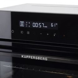 Духовой шкаф электрический KUPPERSBERG High-Tech HF 614 BB,  73л,  черный