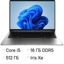Изображение товара Ноутбук TECNO MegaBook T14RA Air 14 IPS Intel Core i5 16ГБ 512ГБ SSD Windows 11