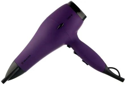 Фен BRAYER BR3007, 2200Вт, фиолетовый и черный