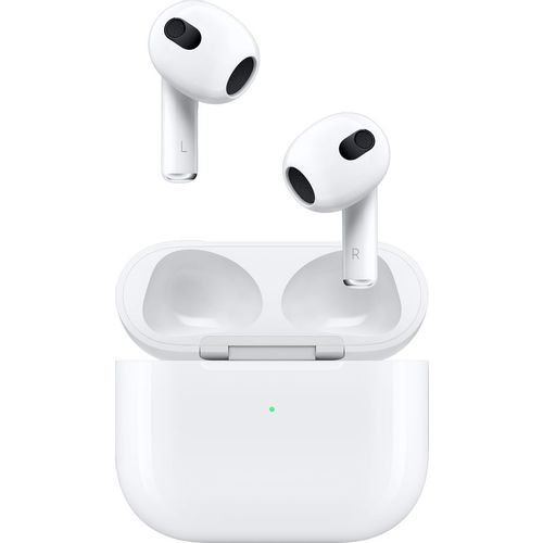 Наушники Apple AirPods 3 A2565/A2564/A2566 MagSafe, Bluetooth, вкладыши, белый [mme73am/a]