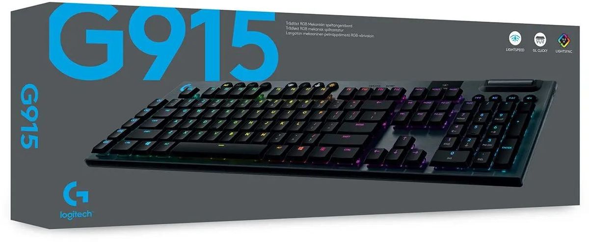 Logitech G915 TKL Lightspeed USB Bluetooth 920 008909 1418643