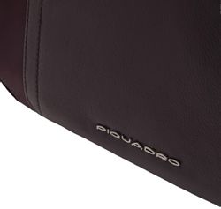 Сумка Piquadro Lyra, ткань переработанная, бордовый