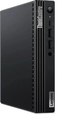 Неттоп Lenovo ThinkCentre Tiny M70q-4 Intel Core i3 13100T,  DDR4 8ГБ, 256ГБ(SSD),  Intel UHD Graphics 730,  без операционной системы,  черный [12e4s7k700]
