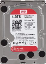 Характеристики Жесткий диск WD Red WD40EFRX, 4ТБ, HDD, SATA III, 3.5 ...