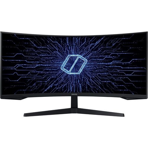 34″ Монитор Samsung Odyssey G5 LC34G55TWWPXEN, 3440×1440, VA, 165Гц, 1хHDMI, 1хDP, изогнутый, черный