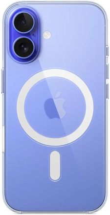 Чехол (клип-кейс) Apple Clear Case, для Apple iPhone 16, прозрачный [ma6a4zm/a]
