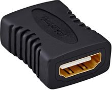 Изображение товара Адаптер аудио-видео Buro HDMI (f) -  HDMI (f),  черный [bhp-adp-hdmi-1.4]