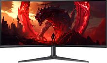 Изображение товара 34" Монитор Acer Nitro XZ340CUJ0bmiiphx,  3440x1440,  VA,  120Гц,  2хHDMI,  1хDP,  изогнутый, черный [um.cx0cd.001]