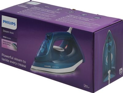 Утюг Philips DST3040/70, 2600Вт, голубой – купить в Ситилинк | 1910586