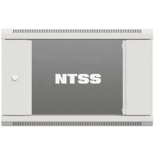 Шкаф коммутационный NTSS Премиум NTSS-W12U6060GS-2 настенный, стеклянная передняя дверь, 12U, 600x635x600 мм