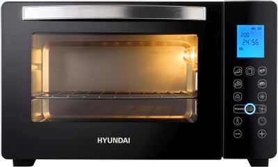 Мини-печь Hyundai MIO-HY096, черный – купить в Ситилинк | 1938372