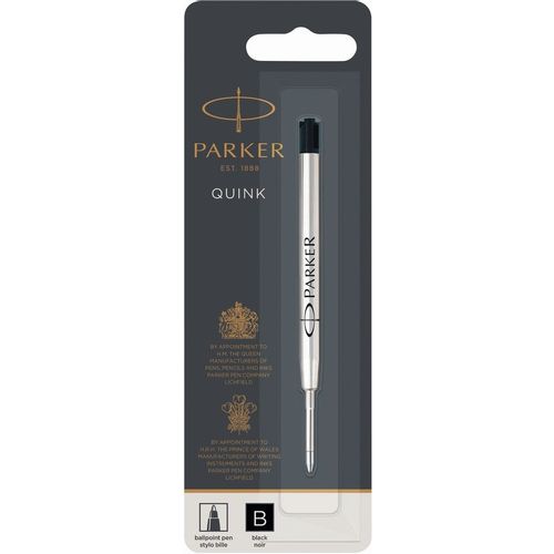 Стержень шариковый Parker QuinkFlow Z08 широкий (B) 1.2мм цвет чернил: черный, блистер [1950366]