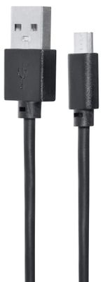 Кабель SunWind micro USB (m) -  USB (m),  1м,  2A,  черный