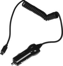 Изображение товара Автомобильное зарядное устройство HAMA H-183248 microUSB, 12Вт, 2.4A, черный