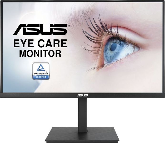 27" Монитор ASUS VA27AQSB,  2560x1440,  IPS,  75Гц,  1хHDMI,  1хDP,  черный [90lm06g0-b0117/90lm06g3-b02170]