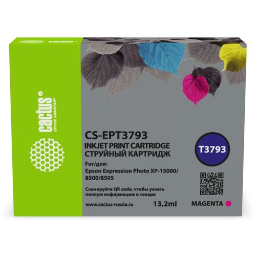 Картридж Cactus CS-EPT3793, 378XL, пурпурный / CS-EPT3793