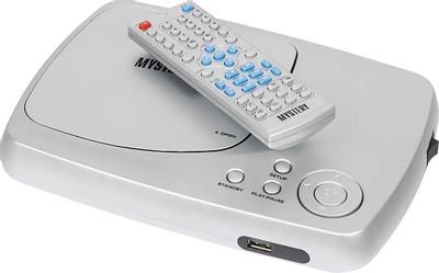 DVD-плеер Mystery MDV-621U, серебристый – купить в Ситилинк | 627407