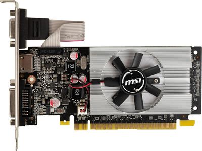 Видеокарта MSI NVIDIA  GeForce 210 N210-1GD3/LP 1ГБ DDR3, Low Profile,  Ret