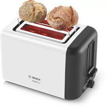 Тостер Bosch TAT3P421,  белый/черный
