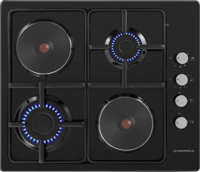 Обзор товара электрическая варочная панель MAUNFELD EEHE.64.5EB/KG ...