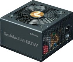 Изображение товара Блок питания Zalman ZM1000-TMX2SE Gen.5, 1000Вт, 80 PLUS GOLD, 120мм, черный, retail Изображение товара Блок питания Zalman ZM1000-TMX2SE Gen.5, 1000Вт, 80 PLUS GOLD, 120мм, черный, retail