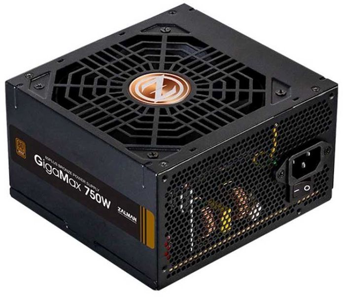 Блок питания Zalman ZM750-GVII,  750Вт,  120мм,  черный, retail