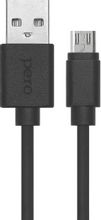 Изображение товара Кабель PERO DC-03 micro USB to USB 2.0 1м черный для мобильных устройств