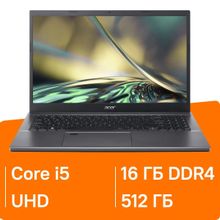 Изображение товара Ноутбук Acer Aspire 5 A515-57-506D 15.6 IPS Core i5 16ГБ SSD без ОС