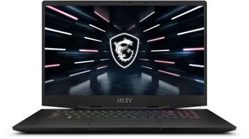 Ноутбук игровой MSI Stealth GS77 12UGS-251RU, 17.3",  Intel Core i9 12900H, 14-ядерный, 32ГБ LPDDR5, 1ТБ SSD,  NVIDIA GeForce  RTX 3070 Ti для ноутбуков - 8 ГБ, черный