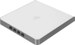 Точка доступа Ubiquiti UniFi U6-Enterprise-IW, 2.4/5/6ГГц, 5xRJ45, белый