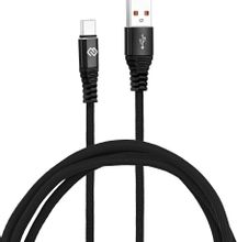 Изображение товара Кабель Digma USB Type-C (m) -  USB (m),  2м,  3A,  черный [dg-usba-с-2m-27w]