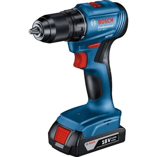 Дрель-шуруповерт Bosch GSR 185-LI, 2Ач, с двумя аккумуляторами [06019k30f0]