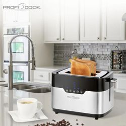 Тостер PROFI COOK PC-TA 1170, нержавеющая сталь