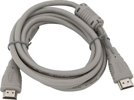 Кабель аудио-видео BELSIS BW1456, HDMI (m) - HDMI (m) , ver 1.3, 2м, ф/фильтр, белый