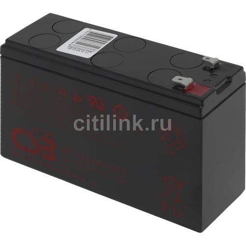 Аккумуляторная батарея CSB HR1224W F2 F1 для ИБП, 12В, 6Ач