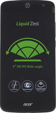 Смартфон Acer Liquid Zest 8Gb,  Z525,  черный