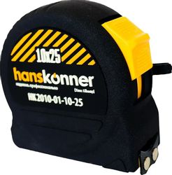 Рулетка HANSKONNER HK2010-01-10-25, 10м