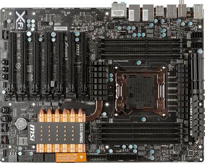 MSI BIG BANG XPOWER II LGA 2011 Intel X79 XL ATX Ret 688881