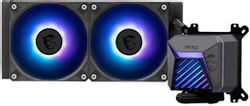Система водяного охлаждения MSI Mag Coreliquid A15 240, 3-pin, RGB, черный