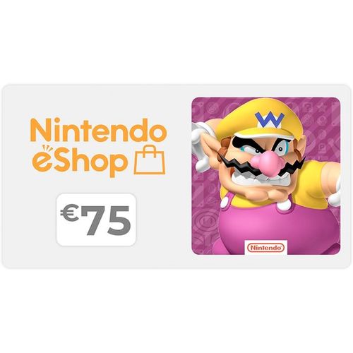Пополнение игровой валюты Nintendo eShop 75 EUR, регион: Европа — цена и наличие Пополнение игровой валюты Nintendo eShop 75 EUR, регион: Европа