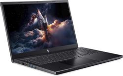 Ноутбук игровой Acer Nitro V 15 ANV15-52-57D8, 15.6", IPS, Intel Core 5 210H, 8-ядерный, 16ГБ DDR4, 512ГБ SSD,  NVIDIA GeForce  RTX 4050 для ноутбуков - 6 ГБ,  черный