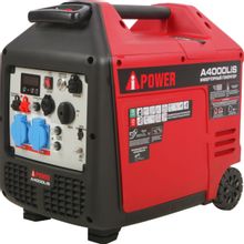 Изображение товара Бензиновый генератор A-IPOWER A4000Lis, 220/12 В, 4кВт, на колёсах с АКБ [20313]