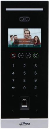 Видеопанель Dahua DHI-VTO6541H-S2, цветная, накладная, черный