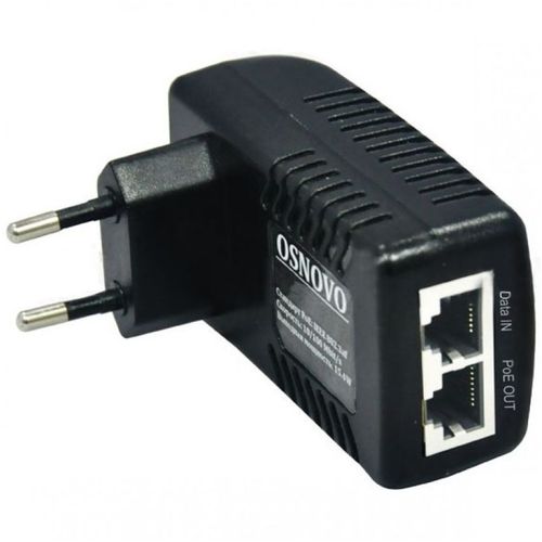 Инжектор PoE OSNOVO Midspan-1/151 10/100BASE-T 15.4Вт 100-240В (АС)