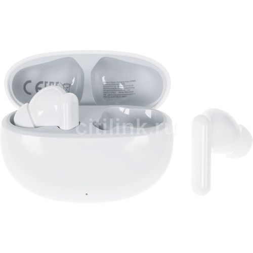 Наушники REALME Buds Techlife, Bluetooth, внутриканальные, белый [6975840261444]