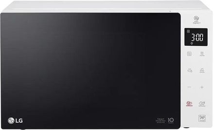 Микроволновая печь LG MW25R35GISW, 1000Вт, 25л, белый/черный